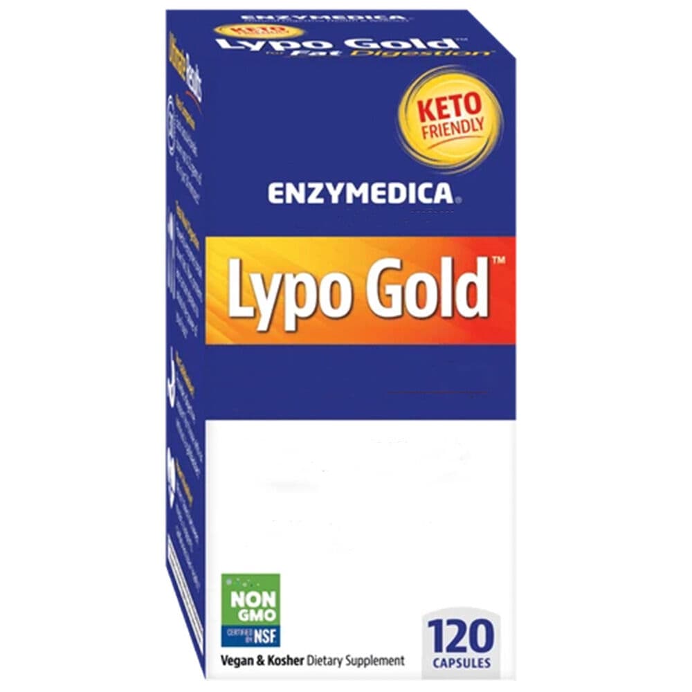 Enzymedica Lypo Gold - 120 capsules