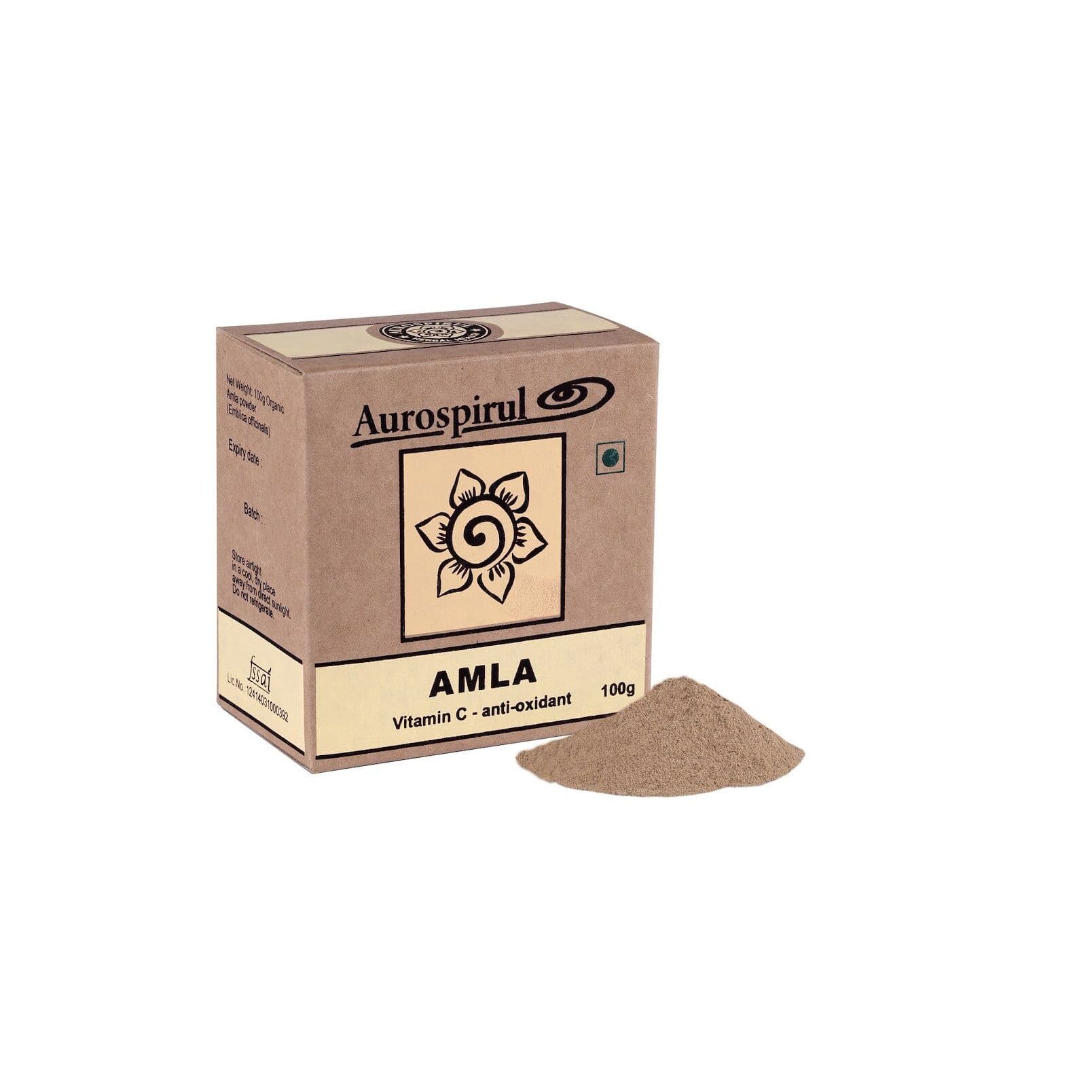 AUROSPIRUL Amla Powder (100 g / 3,527 oz.)
