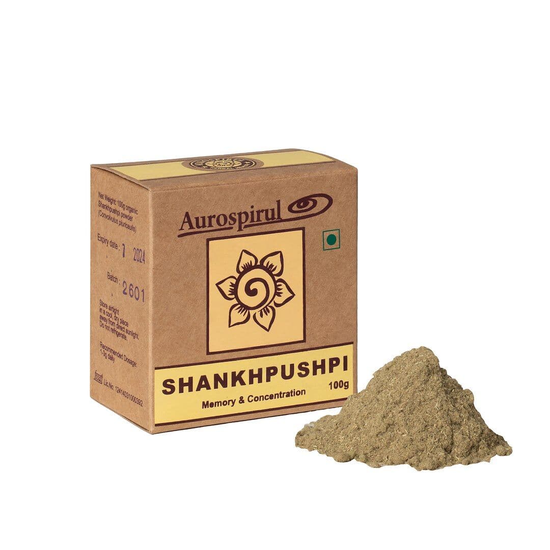 AUROSPIRUL Shankapushpi poeder (100 g / 3,527 oz.)