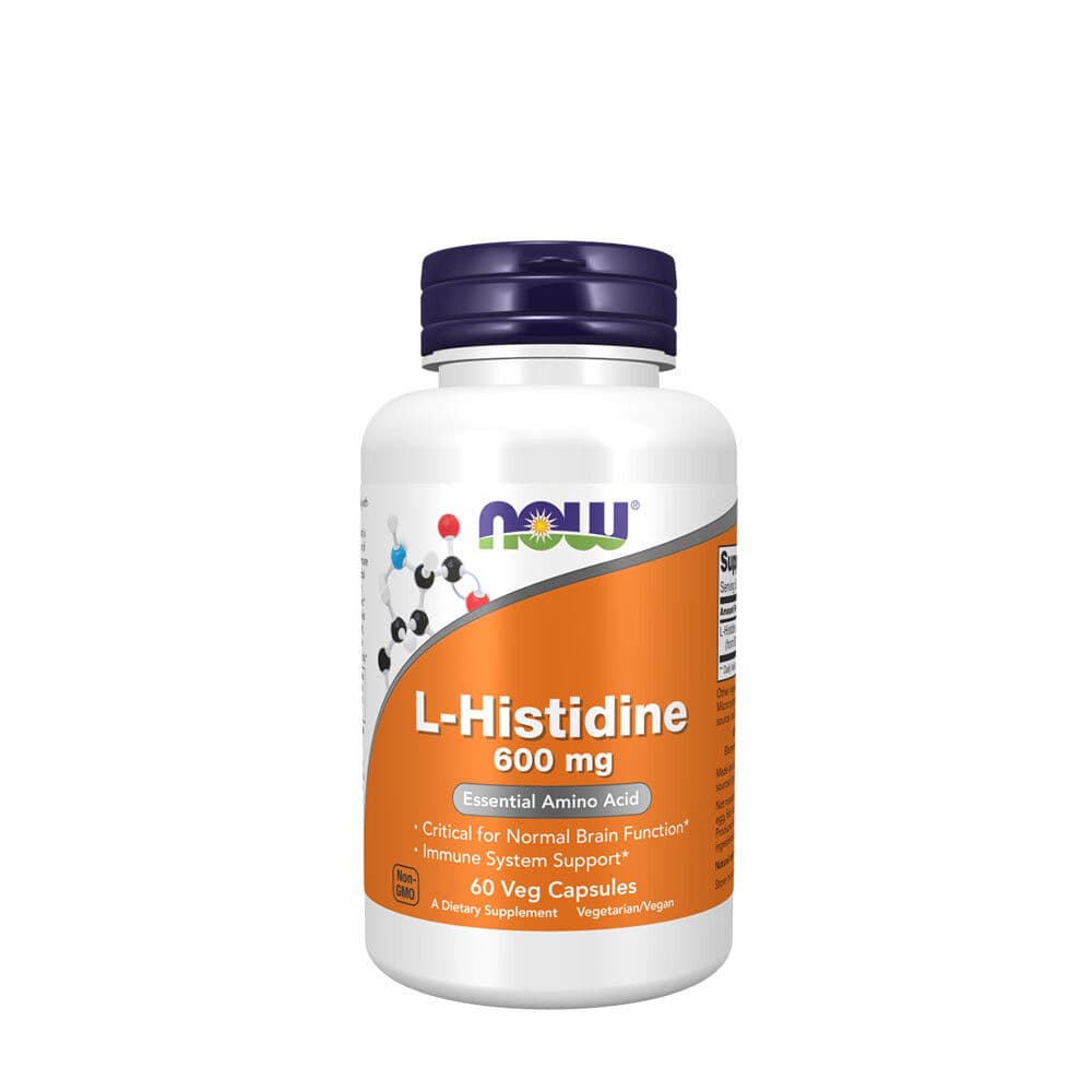 L-Histidine, 600mg – 60 vcaps