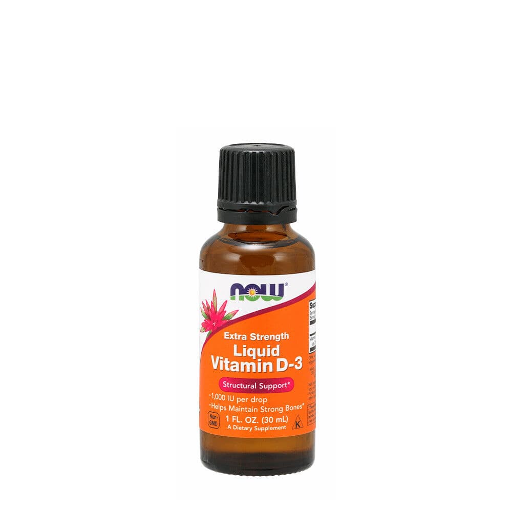 Vitamin D-3 Liquid, 1000 IU (Extra Strength) – 30 ml.