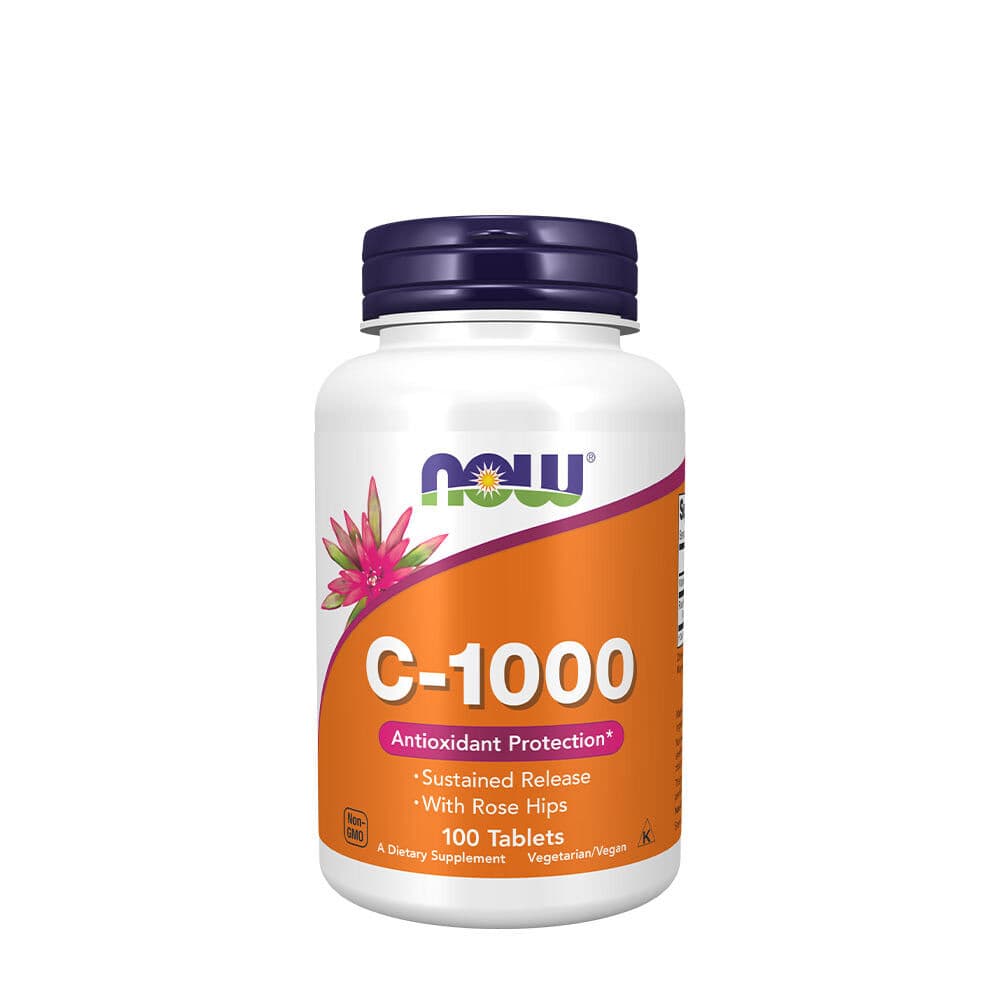 Vitamin C-1000 with Rose Hips - Sustained Release - 100 Tabletten