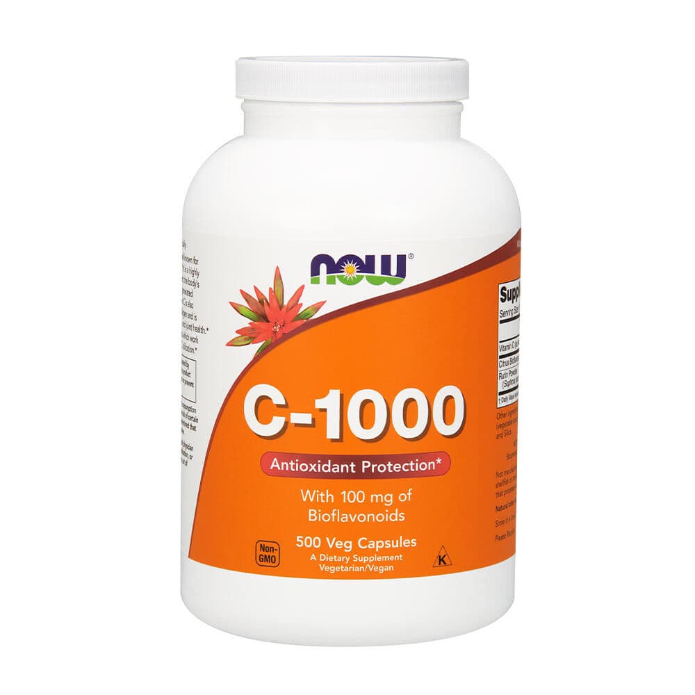 Vitamin C-1000 with 100mg Bioflavonoids – 500 vcaps