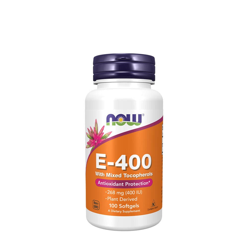 Vitamin E-400 – Natural (Mixed Tocopherols) – 100 softgels