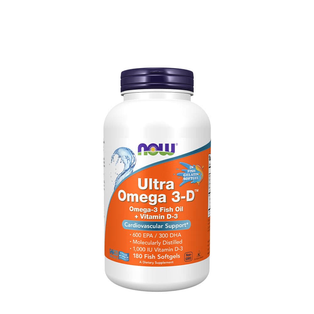 Ultra Omega 3-D with Vitamin D-3 – 180 softgels