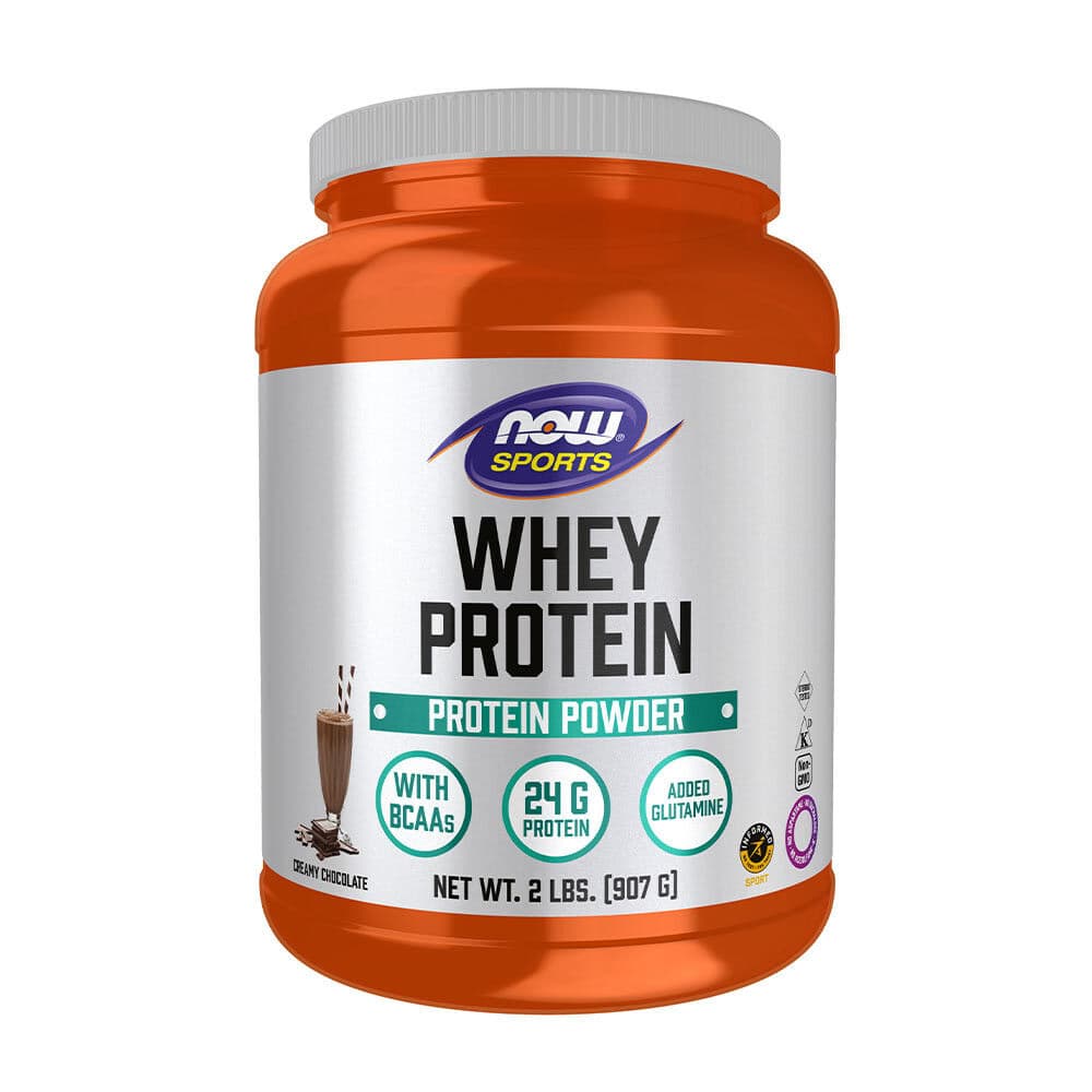 NOW Whey Protein (907 g, Creamy Chocolate)