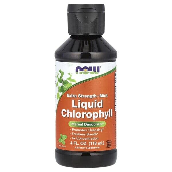 Extra Strength Liquid Chlorophyll, Mint – 118 ml.
