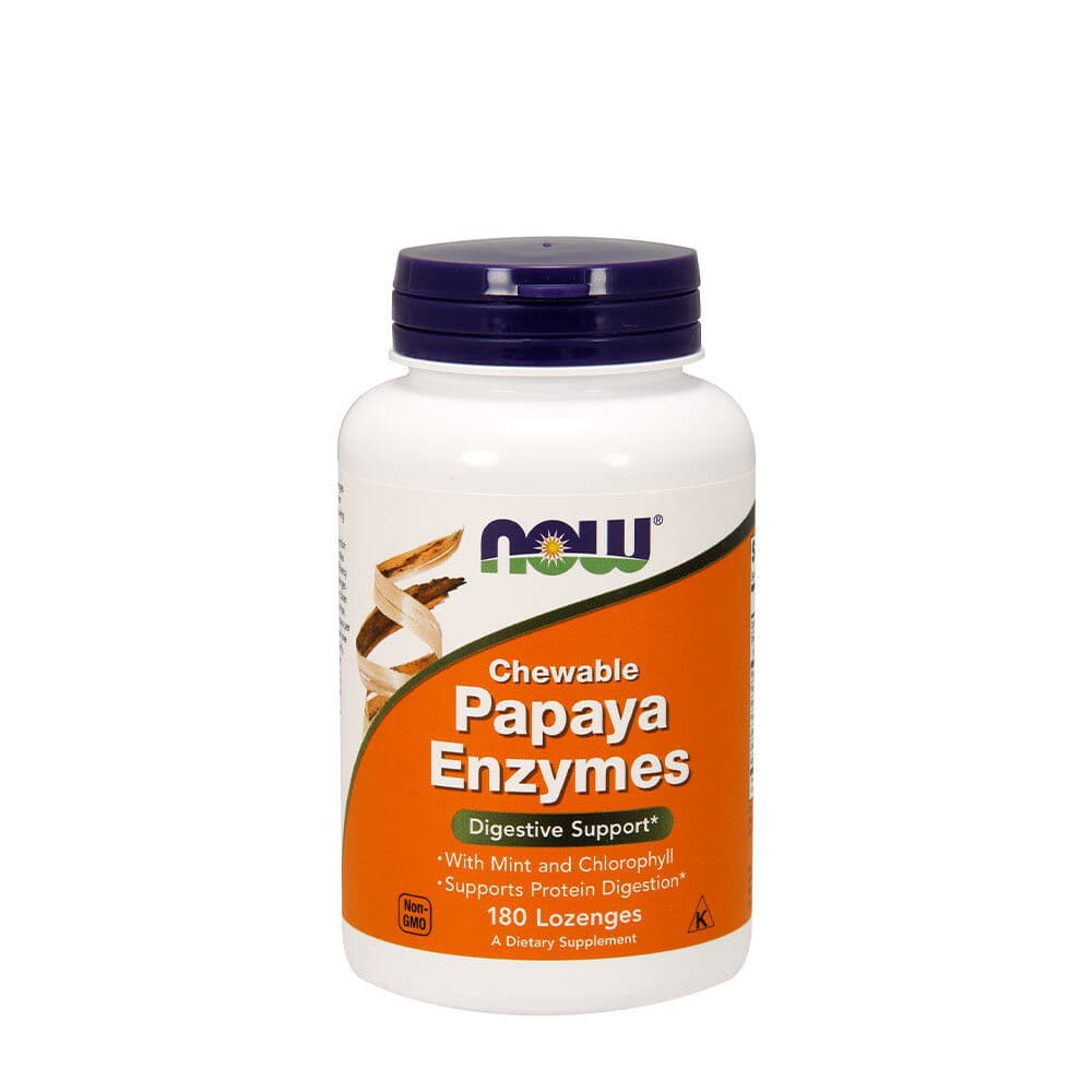 Papaya Enzyme, Chewable – 180 lozenges