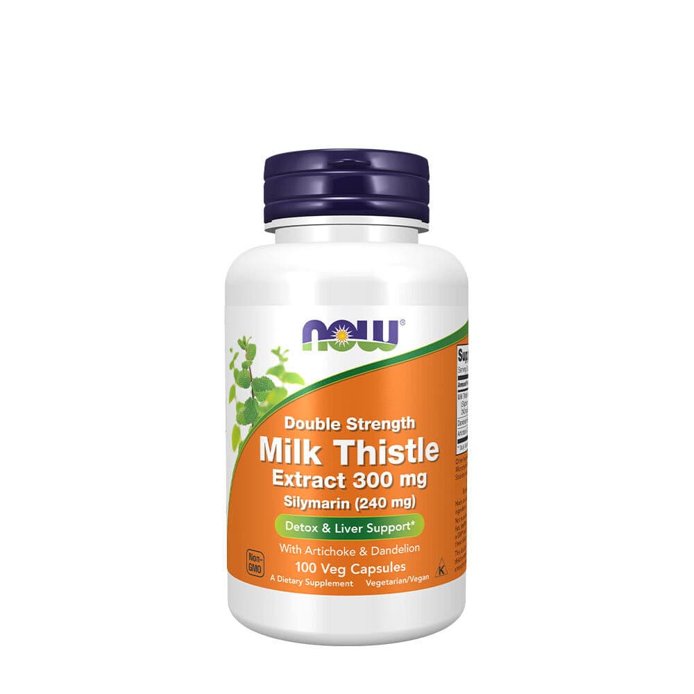 Milk Thistle Extract with Artichoke & Dandelion, 300mg Double Strength – 100 vcaps