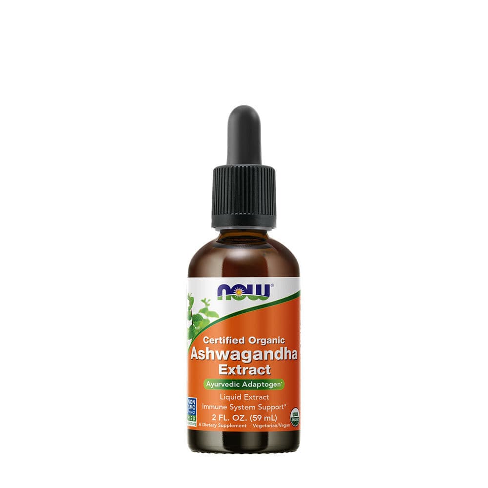 Now Foods – Ashwagandha Extract Liquid, Organic (59 ml)