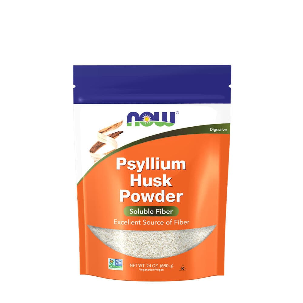 NOW Psyllium Husk poeder (680 g)