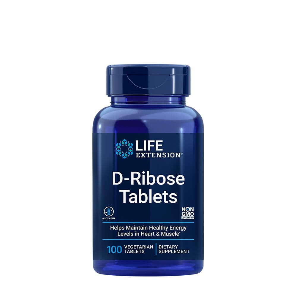 D-Ribose Tablets – 100 vegetarian tabs