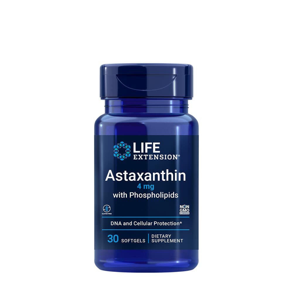 Astaxanthin with Phospholipids, 4mg – 30 softgels