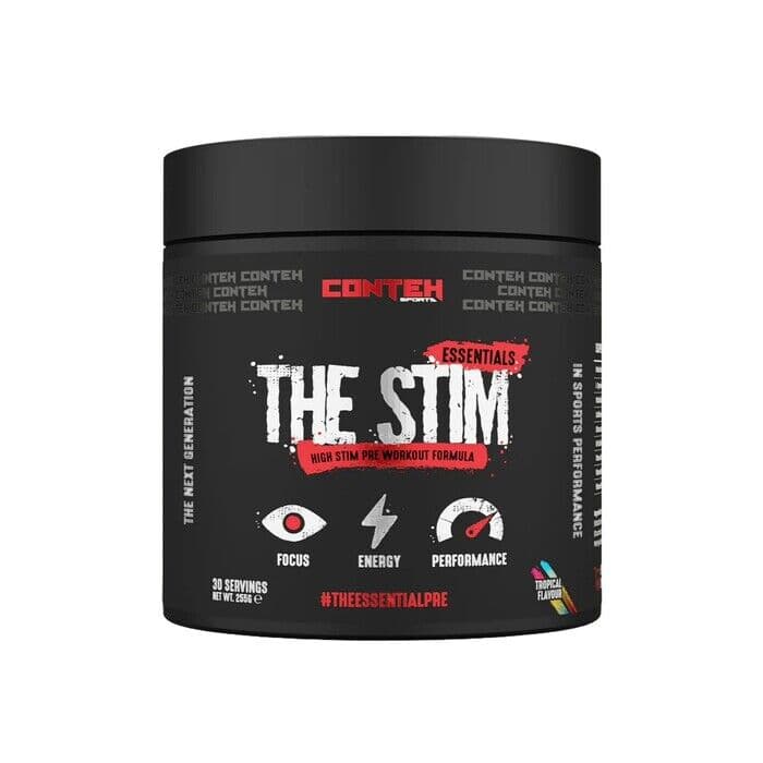 The Stim Pre-Workout, Tropical Flavour - 255g