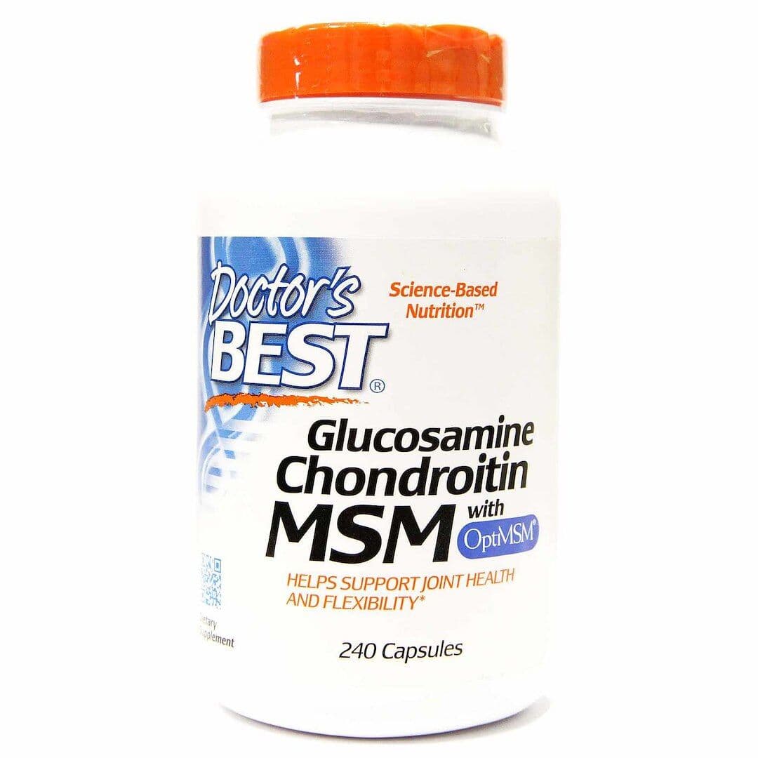 Glucosamine Chondroitin MSM with OptiMSM – 240 caps