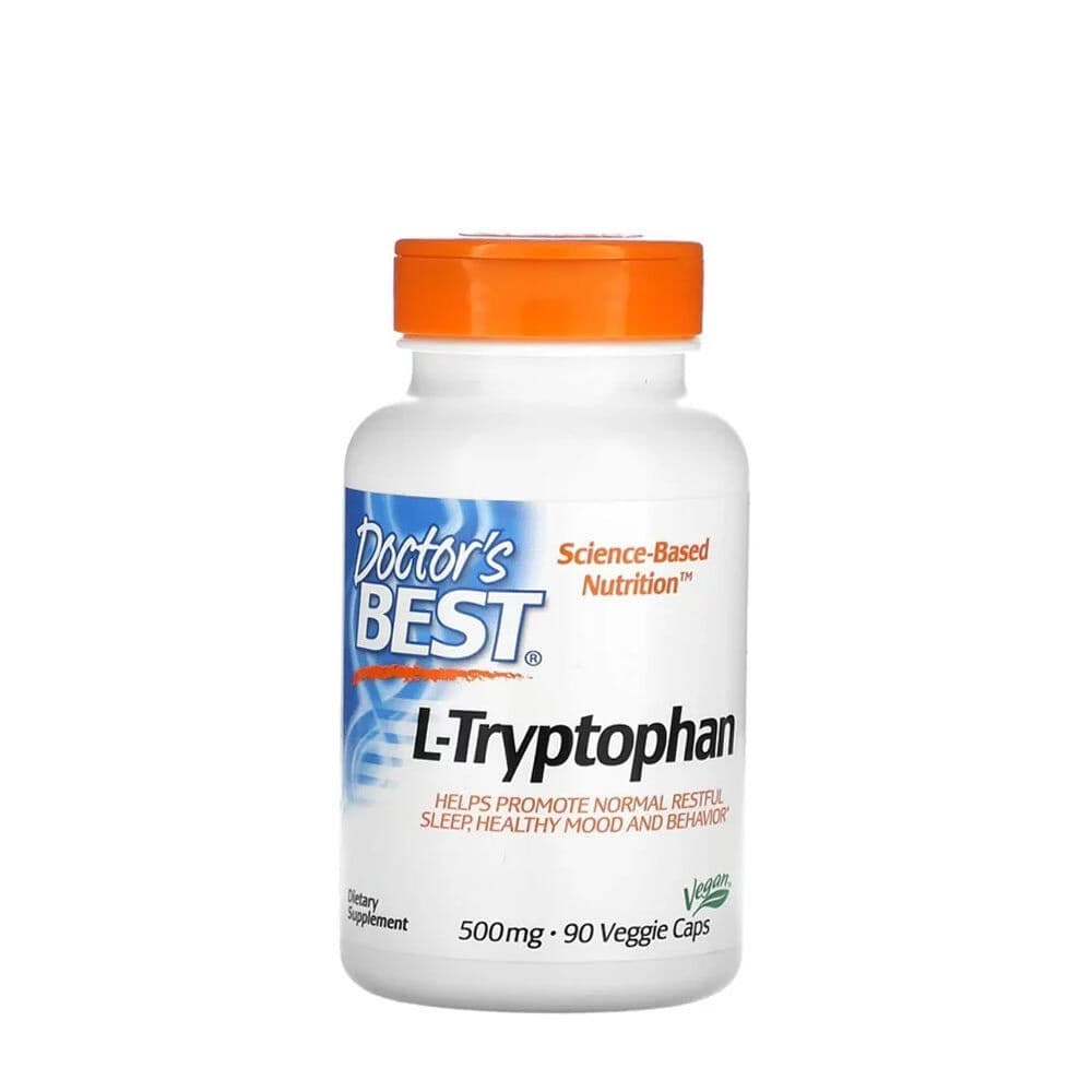 L-Tryptophan, 500mg - 90 vcaps
