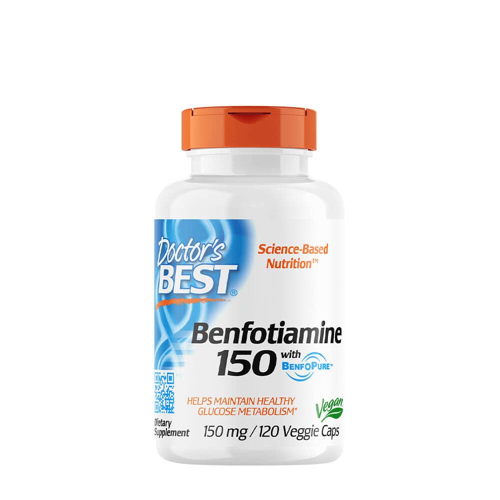 Benfotiamine with BenfoPure, 150mg – 120 vcaps