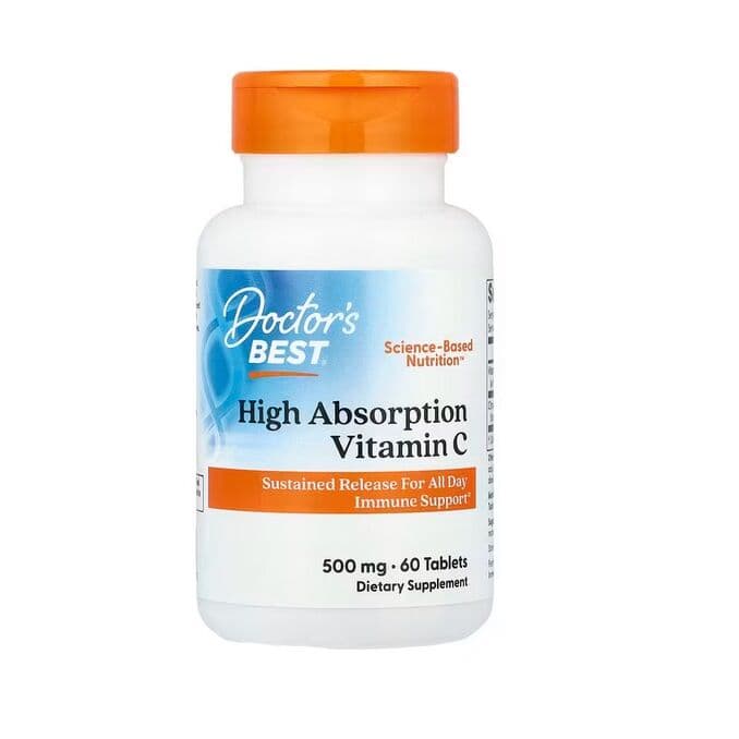 High Absorption Vitamin C with PureWay-C, 500mg – 60 tablets