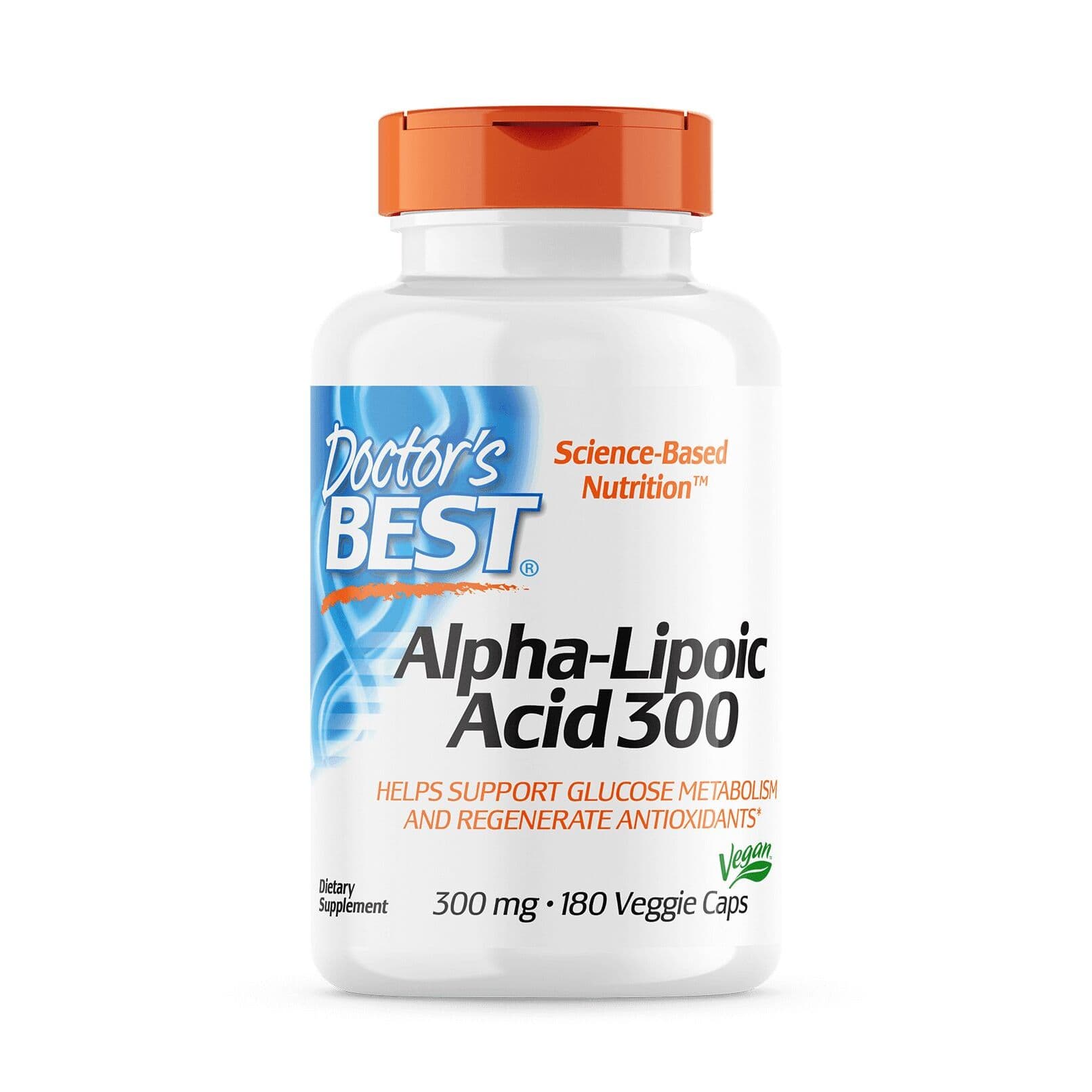 Alpha-Lipoic Acid, 300mg - 180 v-capsules