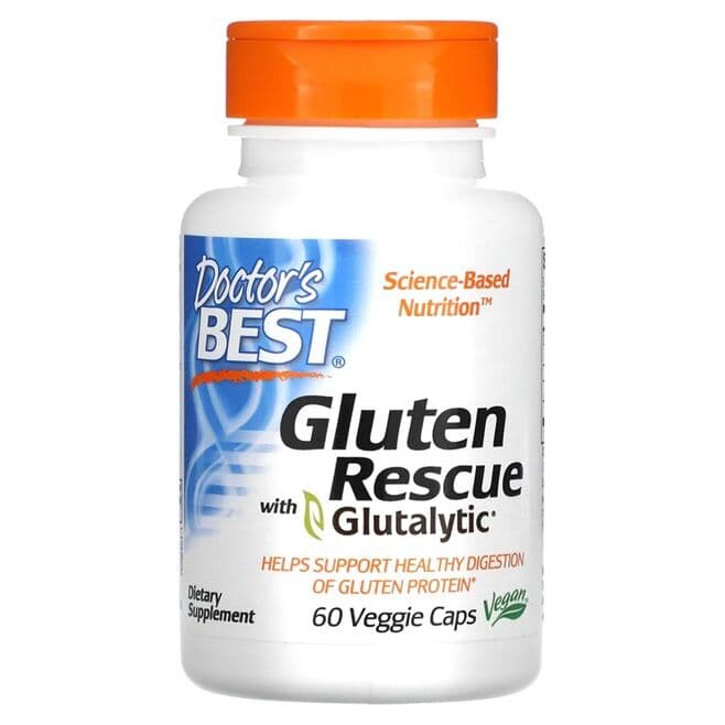 Gluten Rescue with Glutalytic - 60 v-capsules