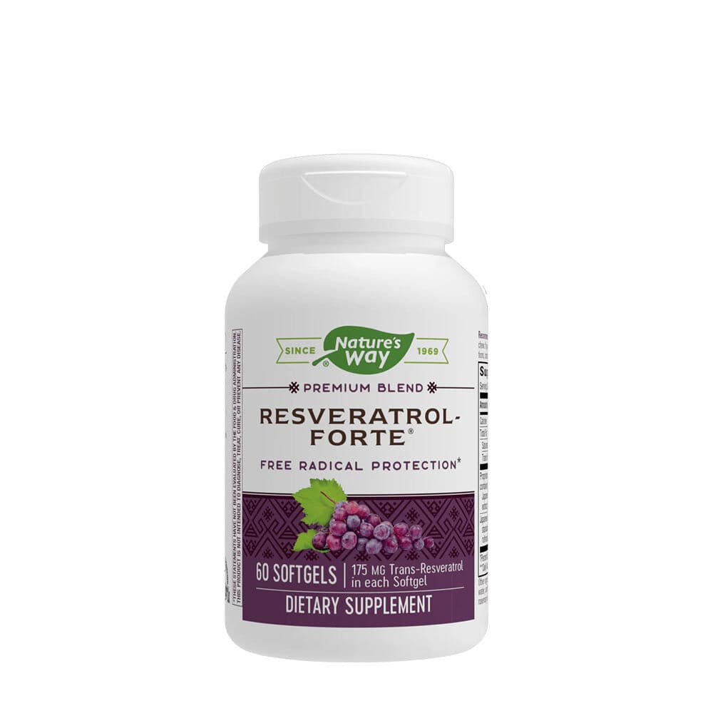 Natures Way Resveratrol-Forte® (60 softgels)