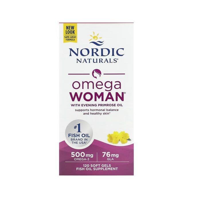 Omega Woman, 500mg - 120 softgels