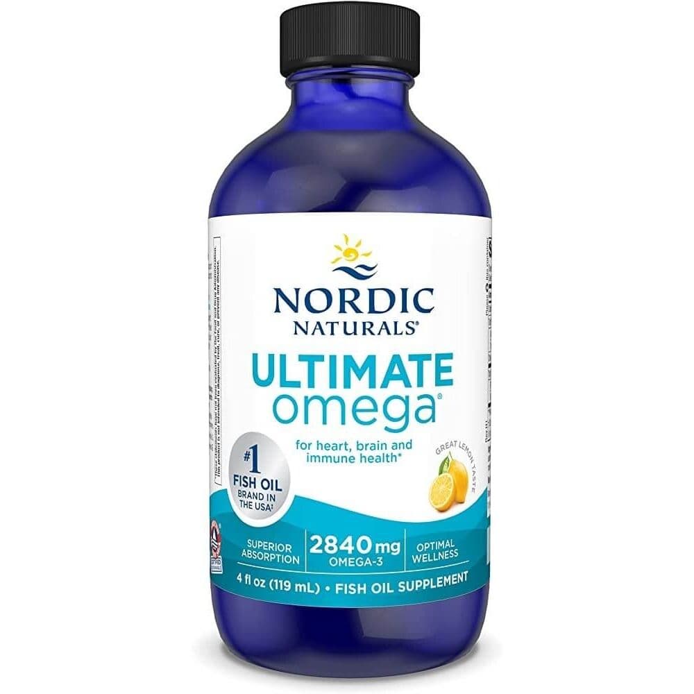 Ultimate Omega, 2840mg Lemon - 119 ml.