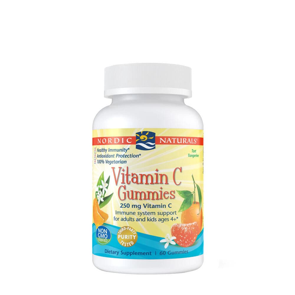 Vitamin C Gummies, 250mg Tangerine - 120 gummies