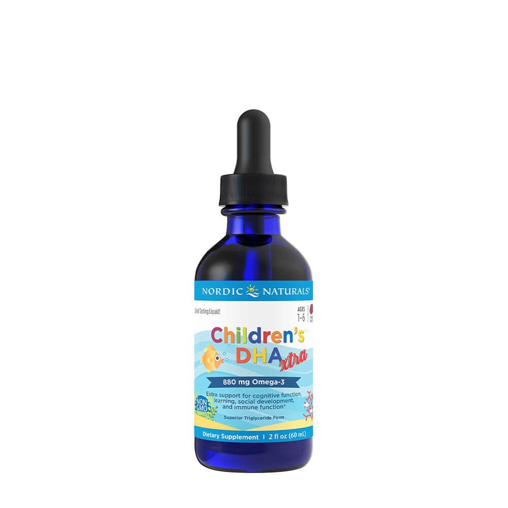 Children's DHA Xtra Fish Oil, 880mg Berry Punch - 60 ml.