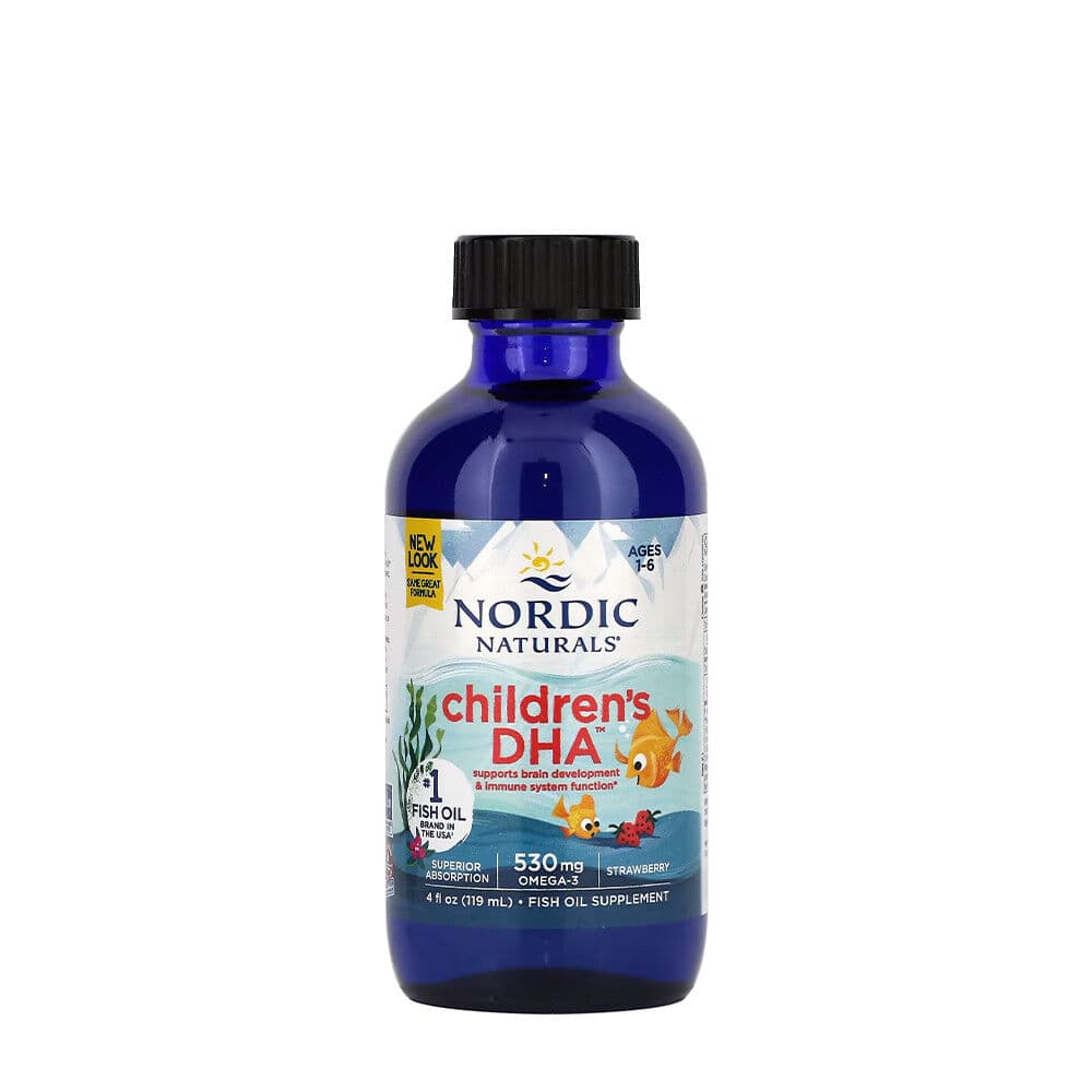 Children's DHA, 530mg Omega-3 Strawberry (EAN 768990891281) – 119 ml