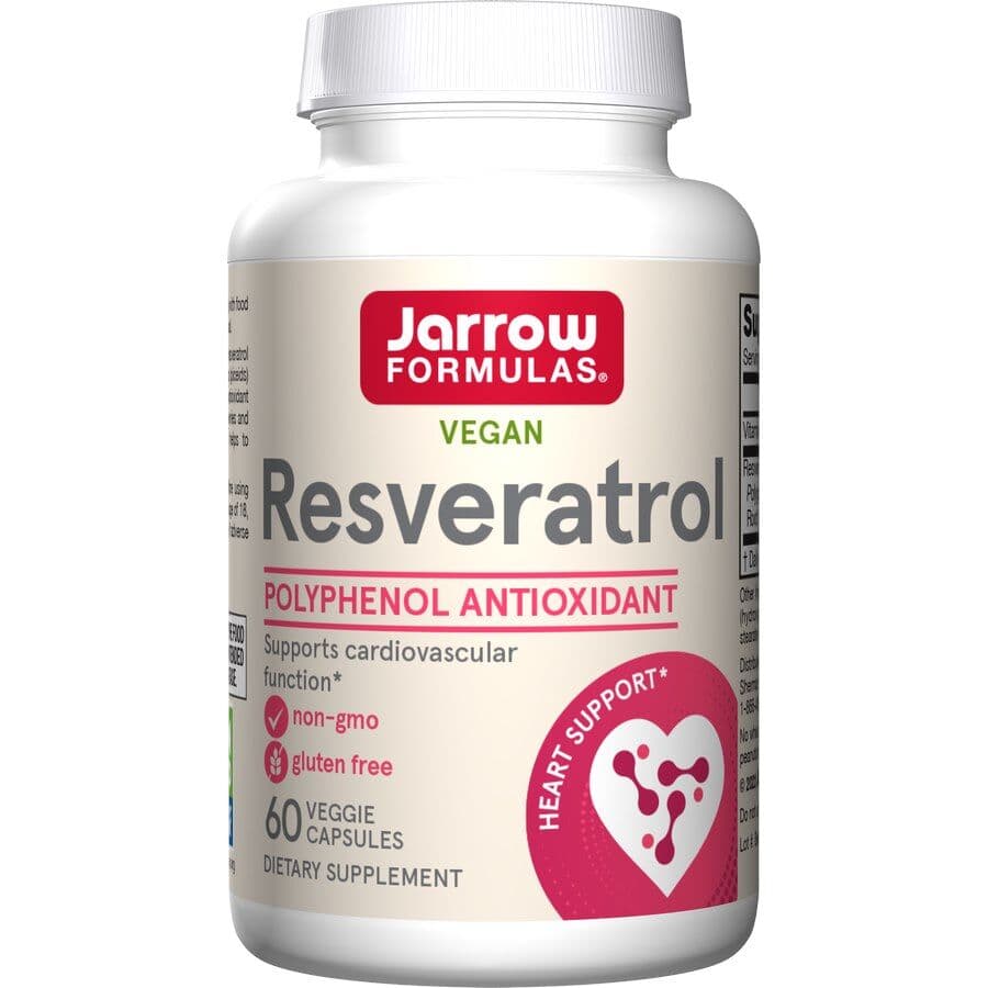 Resveratrol, 100mg - 60 v-capsules