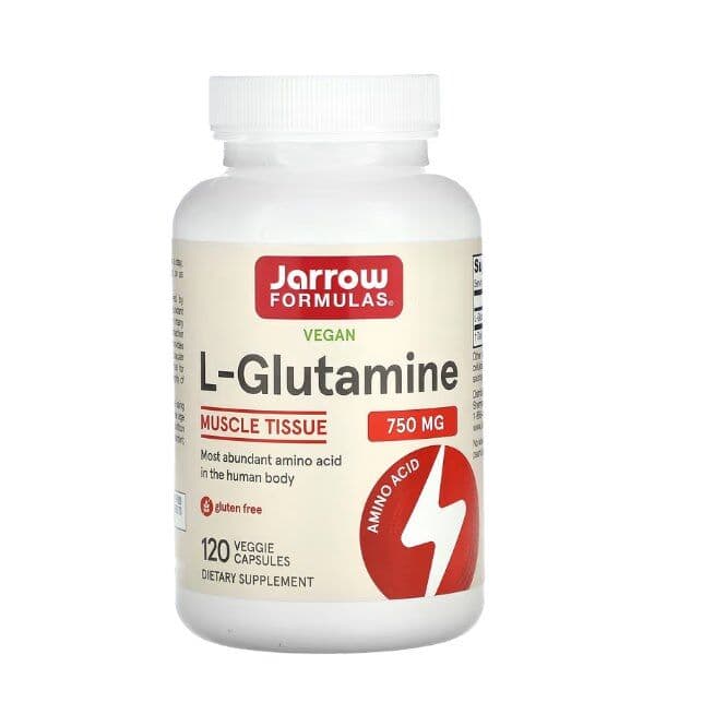 L-Glutamine, 750mg - 120 v-capsules