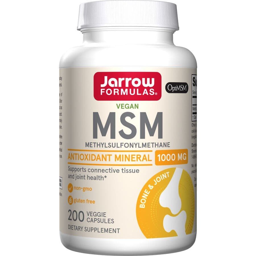 MSM (Methyl-Sulfonyl-Methane), 1000mg - 200 v-capsules