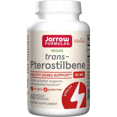 trans-Pterostilbene, 50mg - 60 v-capsules