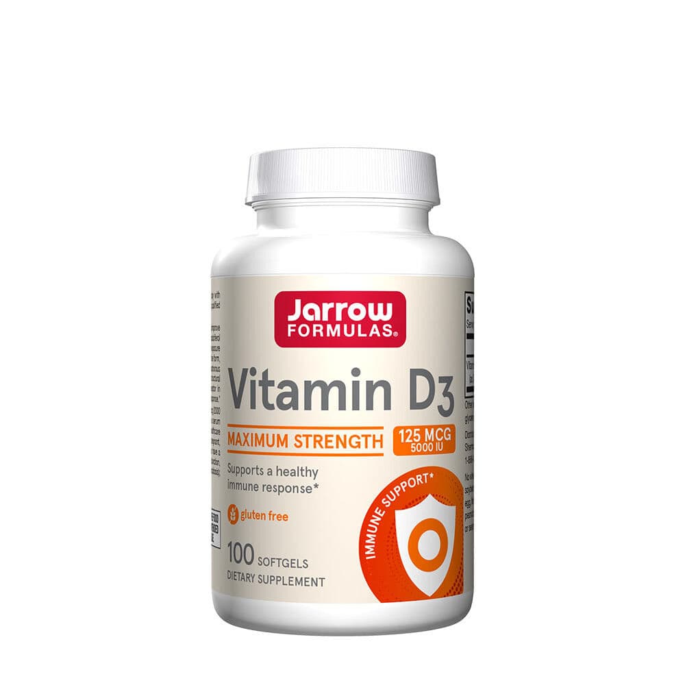 Vitamin D3, 5000 IU – 100 softgels