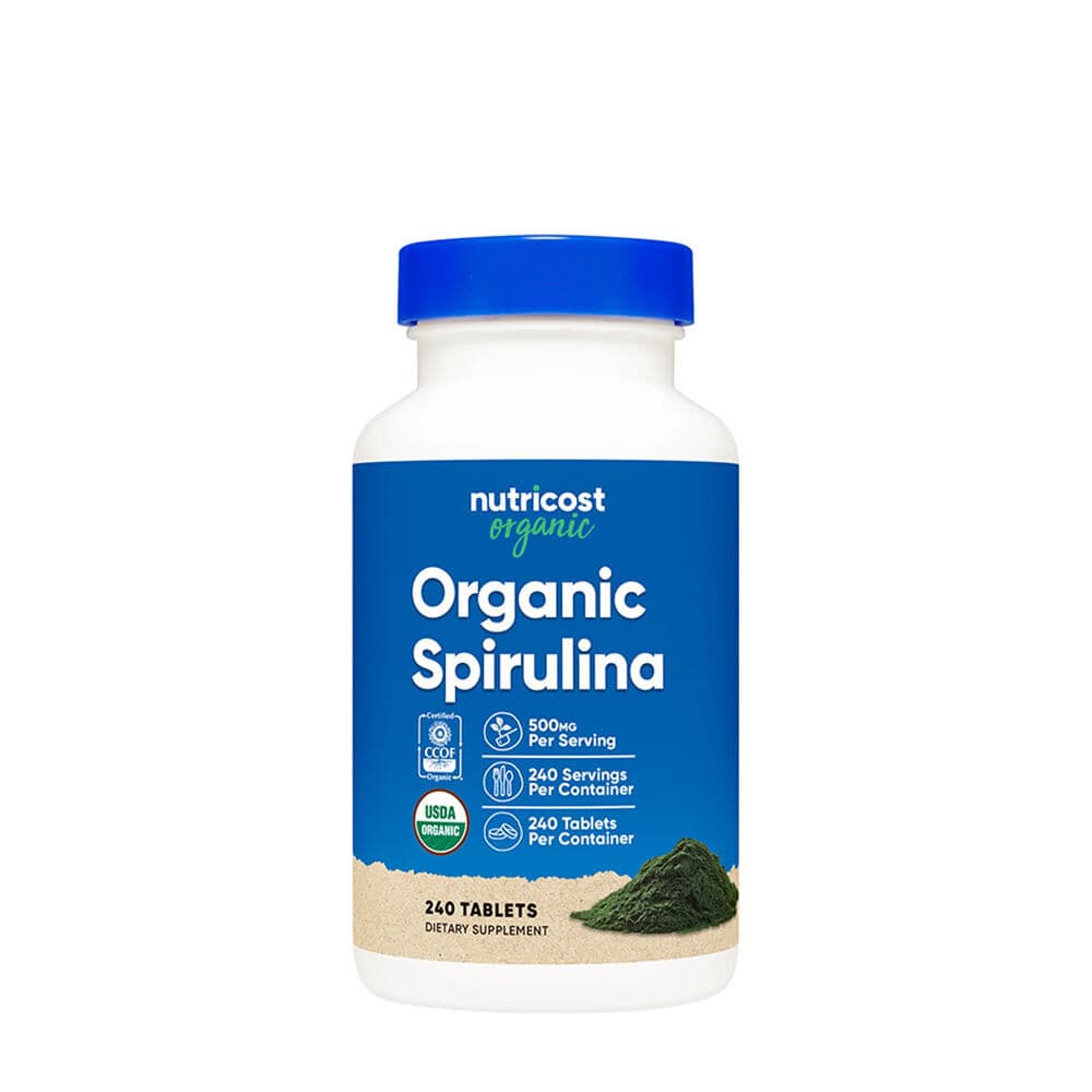 Nutricost Organic Spirulina (240 tabletten)