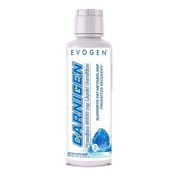 Evogen – Carnigen Liquid, Blue Razz – 473 ml