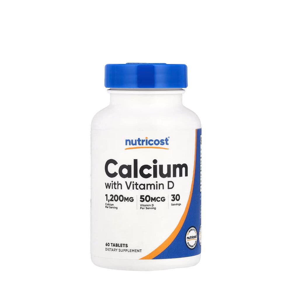Nutricost Calcium (with Vitamin D3) (60 Tablets)