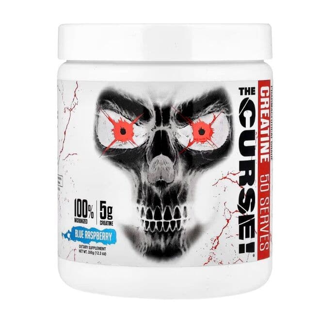 The Curse! Creatine, Blue Raspberry – 350g