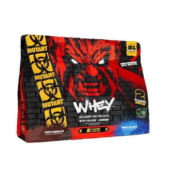 Mutant Whey, Triple Chocolate & Vanilla Ice Cream – 1800g