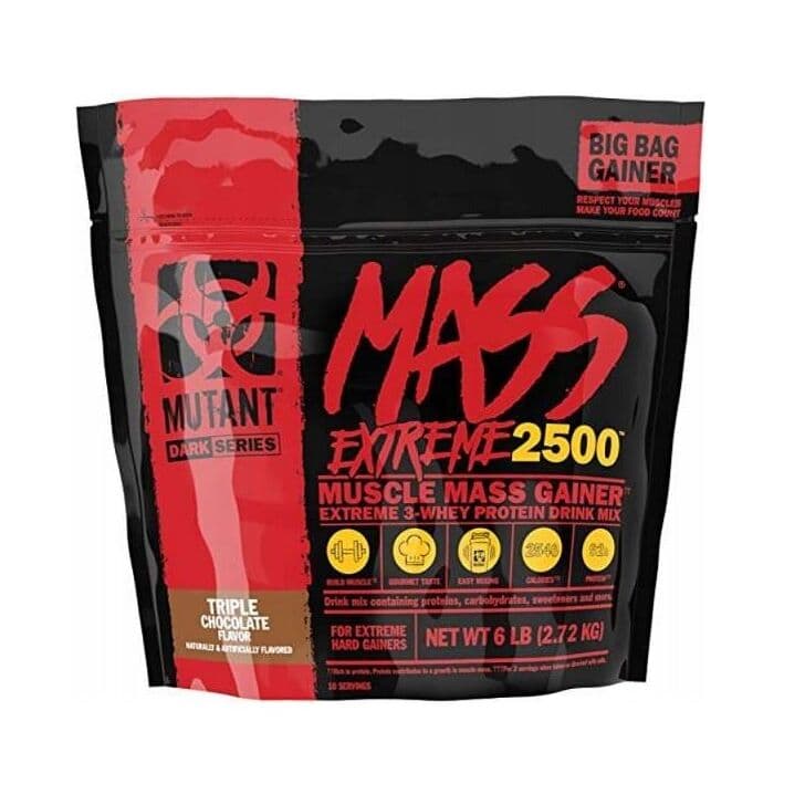 Mutant Mass Extreme 2500, Triple Chocolate - 2720g