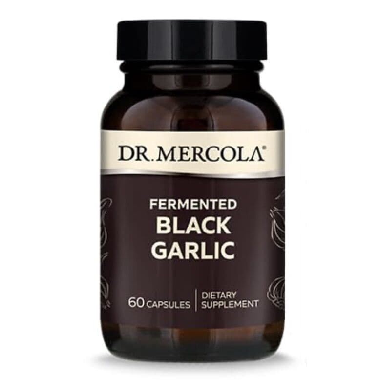 DR. MERCOLA Fermented Black Garlic (60 caps)