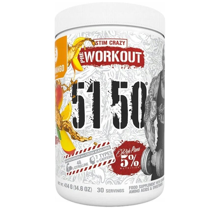 5% Nutrition – 5150 – Legendary Series, Citrus Mango – 414g