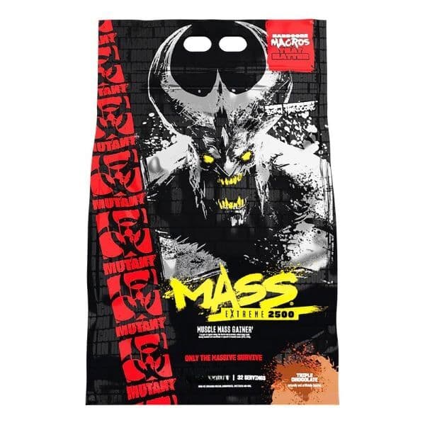 Mutant Mass Extreme 2500, Triple Chocolate – 9070g