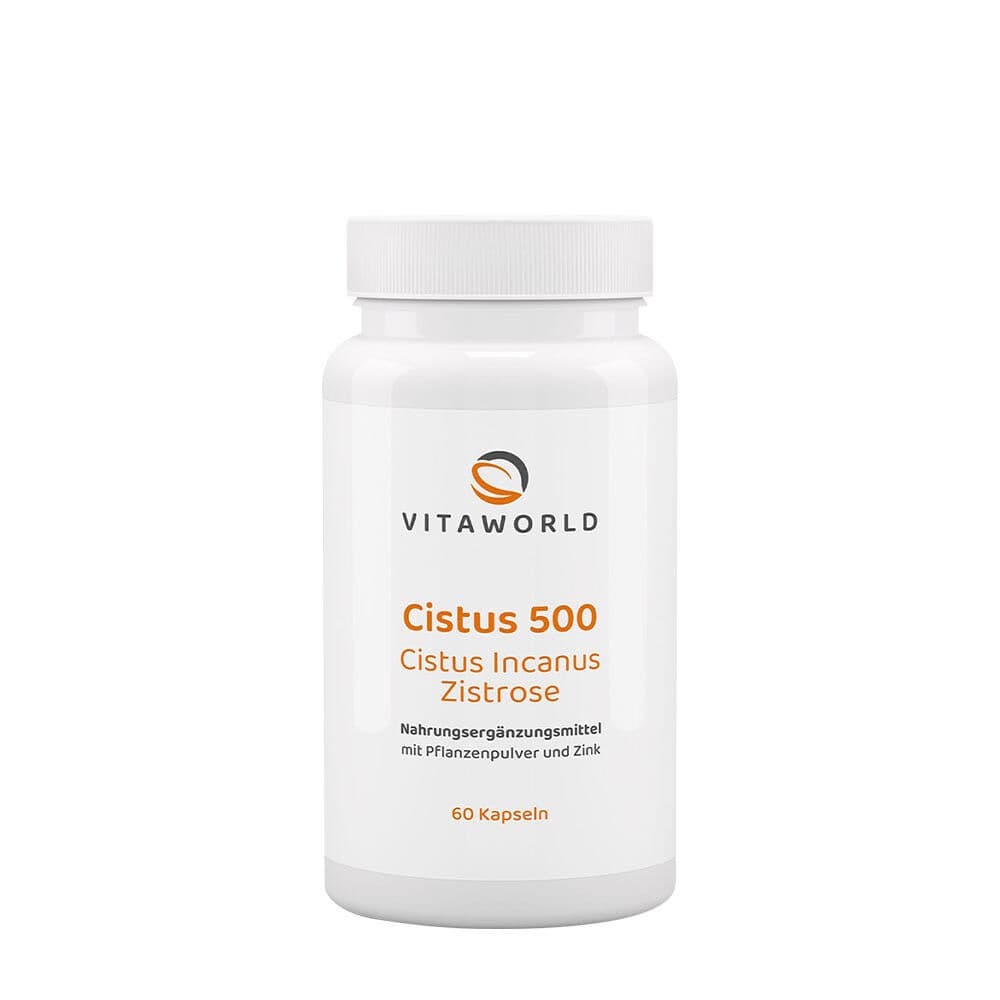 Vitaworld Cistus 500 - 60 Capsules