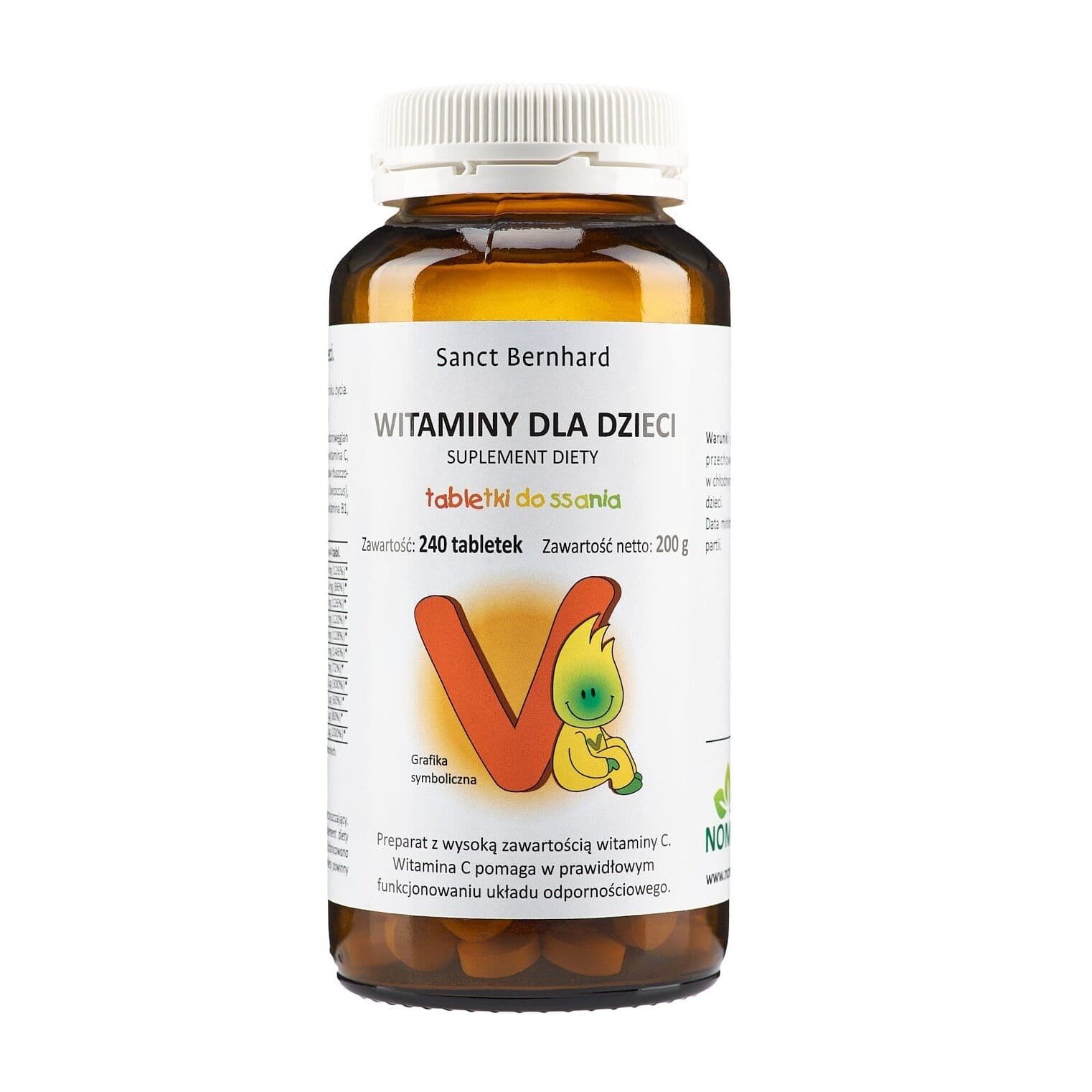 KRAUTERHAUS SANCT BERNHARD Children Vitamin (240 tabletten)