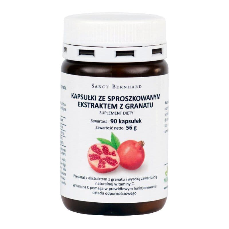 KRAUTERHAUS SANCT BERNHARD Pomegranate, 500 mg (90 caps)