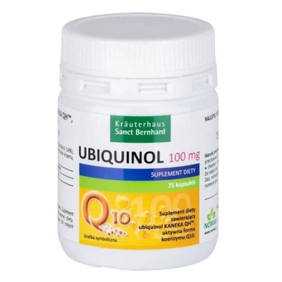 KRAUTERHAUS SANCT BERNHARD Ubiquinol Kaneka QH 100 mg (75 Kapseln)