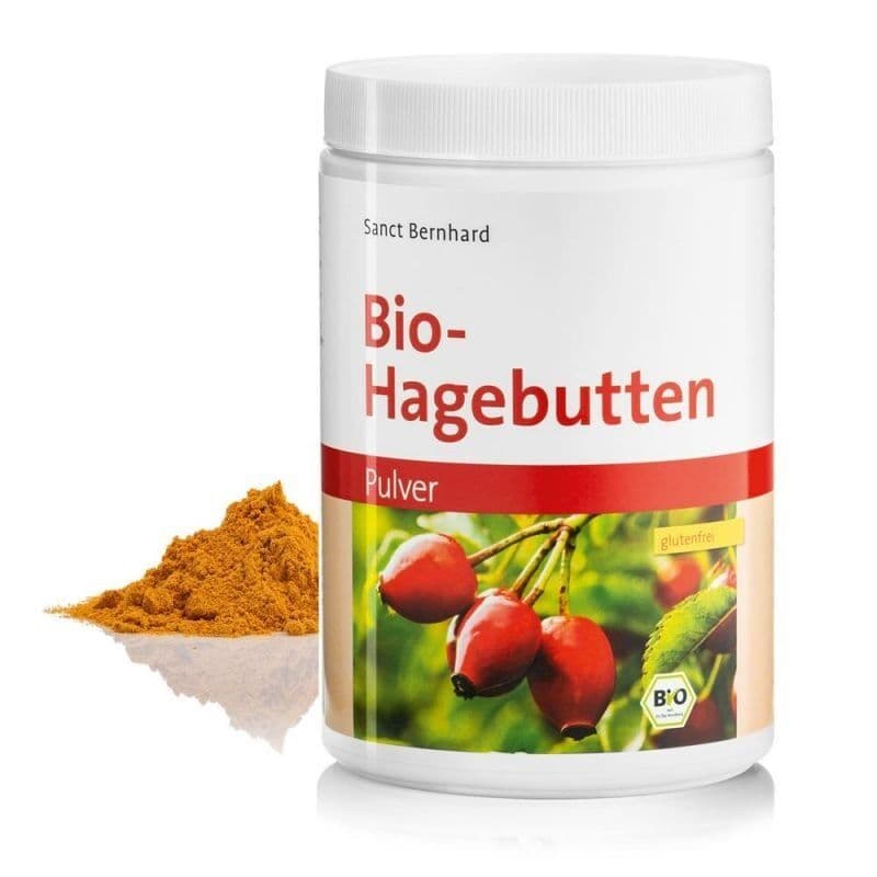 KRAUTERHAUS SANCT BERNHARD Bio powdered rosehips (500 g / 17,6 oz.)