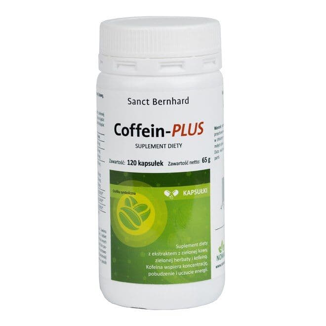 KRAUTERHAUS SANCT BERNHARD Coffein-PLUS (120 caps)